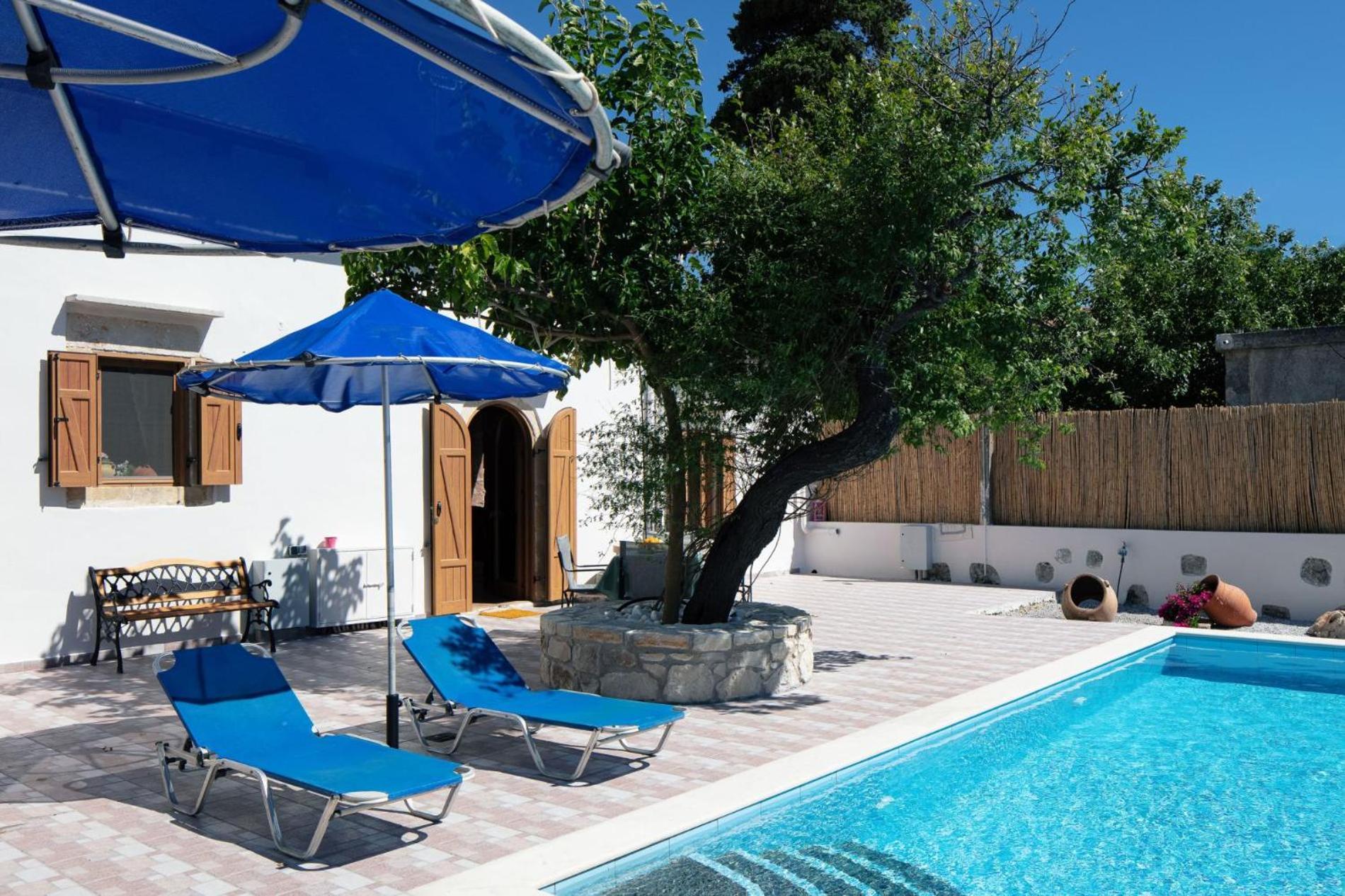 Silver Gem Villa With Private Pool Gerani Chanion Eksteriør bilde
